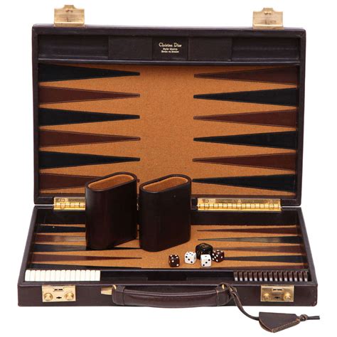 dior backgammon board